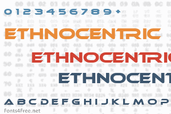 Ethnocentric Font