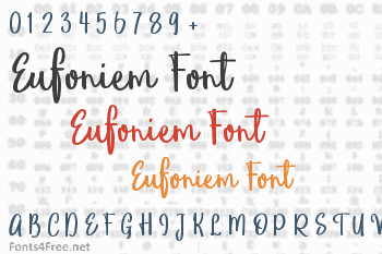 Eufoniem Font