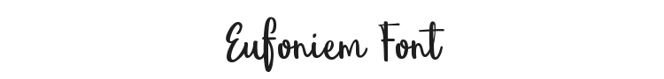 Eufoniem Font