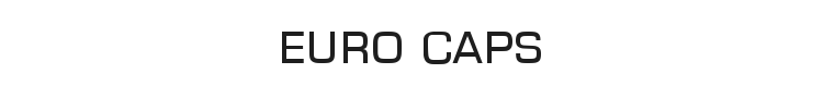 Euro Caps Font