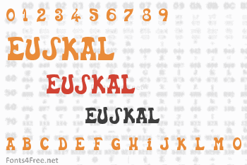 Euskal Font