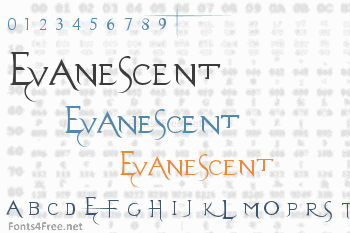 Evanescent Font