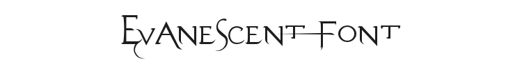 Evanescent Font