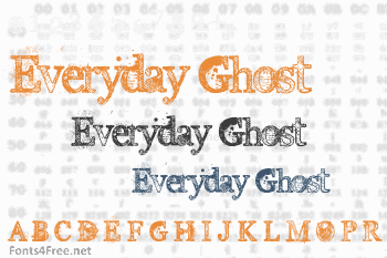 Everyday Ghost Font