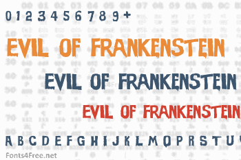 Evil of Frankenstein Font