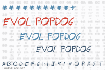 Evol Popdog Font