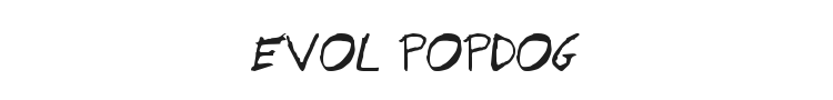 Evol Popdog Font