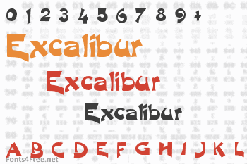 Excalibur Font