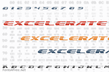 Excelerate Font