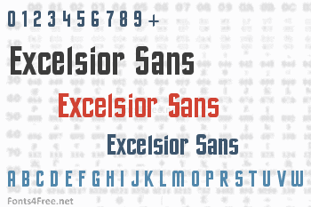 Excelsior Sans Font