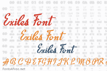 Exiles Font