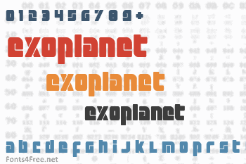 Exoplanet Font