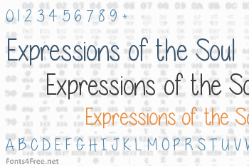 Expressions of the Soul Font