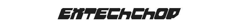 Extechchop Font