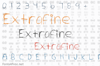 Extrafine Font