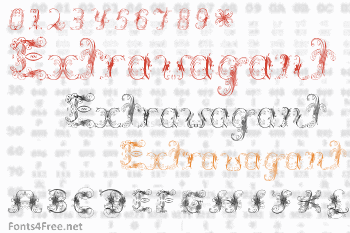 Extravagant Pete Font