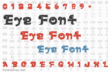 Eye Font