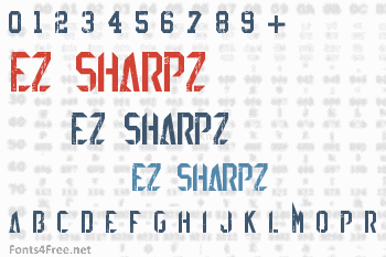 EZ Sharpz Font