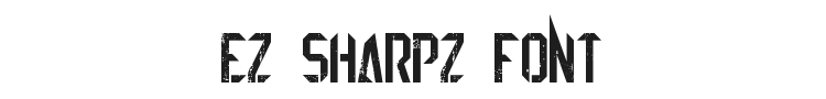 EZ Sharpz Font