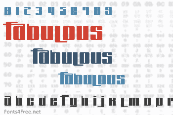 Fabulous Font