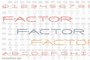 Factor Font
