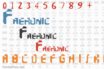 Faeronic Font