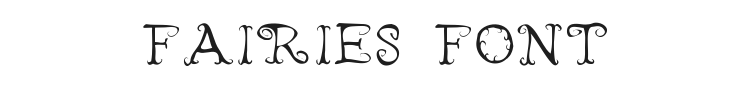 Fairies Wear Boots Font Preview