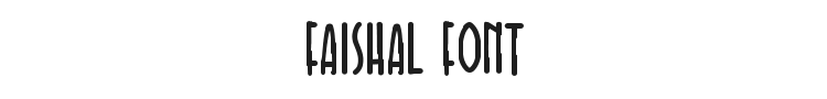 Faishal Font