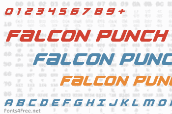 Falcon Punch Font