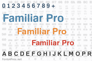 Familiar Pro Font