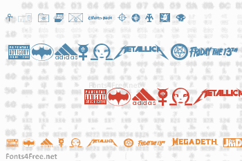 Famous Logos Font