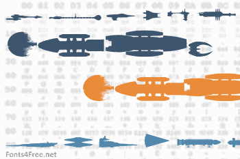 Famous Spaceships Font