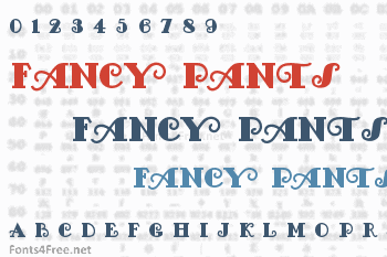 Fancy Pants Font