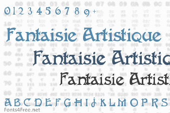 Fantaisie Artistique Font