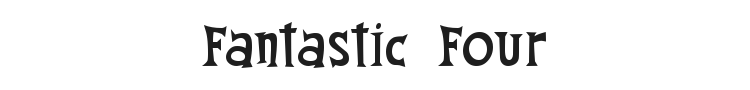 Fantastic Four Font