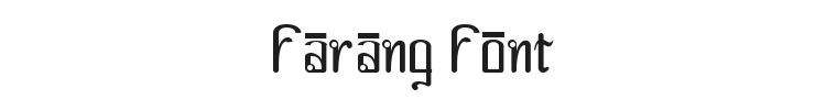 Farang Font Preview