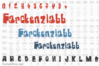 Farckenzlabb Font