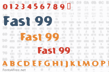 Fast 99 Font