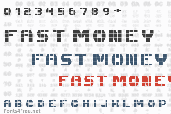 Fast Money Font