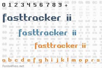 Fasttracker II Font