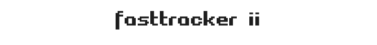 Fasttracker II Font