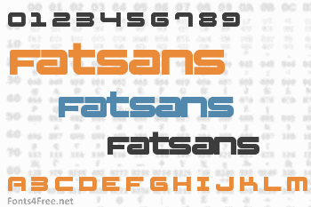 Fatsans Font