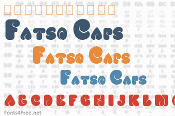 Fatso Caps Font