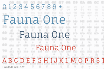 Fauna One Font
