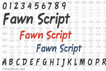 Fawn Script Font