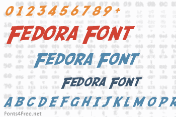 Fedora Font