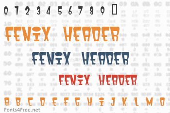 Fenix Header Font