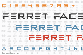 Ferret Face Font