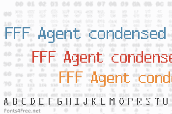 FFF Agent condensed Font