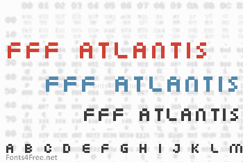 FFF Atlantis Font